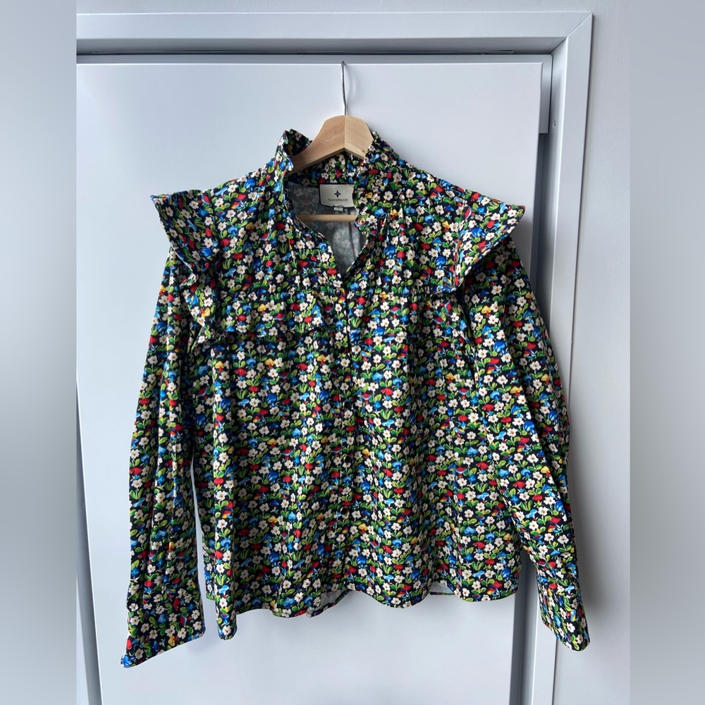 Tuckernuck Winnie Ruffle Blouse